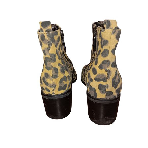 Blondo Elvina Waterproof Bootie ankle boot leopard print size 8.5 - Picture 3 of 6